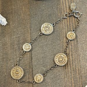 Anna Beck Two Tone Station Bracelet